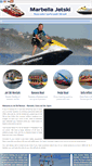 Mobile Screenshot of marbellajetski.com